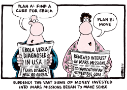 PLANS FOR FINDING A CURE FOR EBOLA by Ingrid Rice