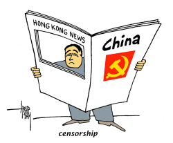 CHINESE CENSORSHIP by Arend Van Dam