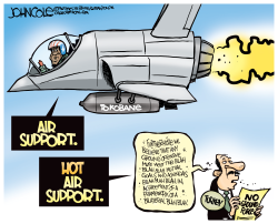 HOT AIR SUPPORT  by John Cole