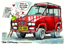 GASOLINE PRICES DROPPING by Dave Granlund