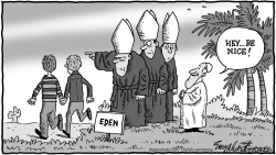 POPE FRANCIS AND GAYS by Bob Englehart