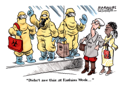 EBOLA PROTECTIVE GEAR  by Jimmy Margulies