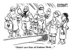 EBOLA PROTECTIVE GEAR by Jimmy Margulies