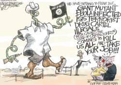 GOP STOKES FEAR by Pat Bagley