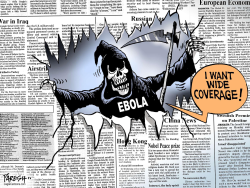 EBOLA COVERAGE by Paresh Nath