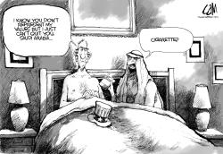 CAN'T QUIT SAUDI ARABIA by Cam Cardow