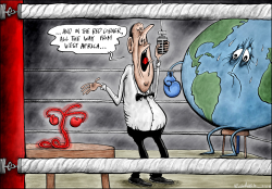 EBOLA VERSUS THE WORLD by Brian Adcock
