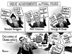 PRESIDENTS IN FINAL YEARS by Paresh Nath