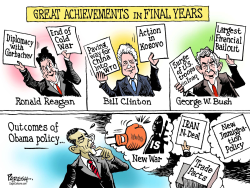 PRESIDENTS IN FINAL YEARS  by Paresh Nath