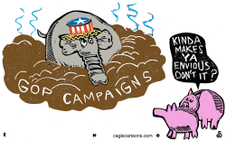 GOP CAMPAIGNS  by Randall Enos