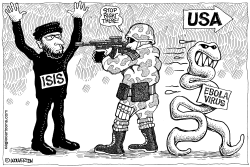 ISIS AND EBOLA by Monte Wolverton