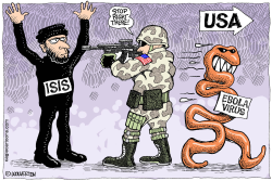 ISIS AND EBOLA  by Monte Wolverton