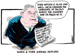 WHEN A FORD AIRBAG DEPLOYS by Ingrid Rice