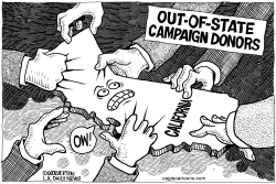 LOCAL-CA OUT OF STATE CAMPAIGN DONATIONS by Wolverton