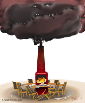 KYOTO PROTOCOL GOES UP IN SMOKE by Riber Hansson