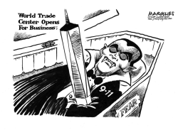 WORLD TRACE CENTER OPENS by Jimmy Margulies