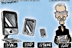 APPLE CEO COOK by Milt Priggee