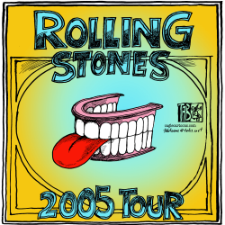 ROLLING STONES ON TOUR  by Tab