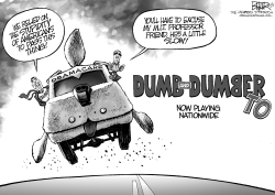 DUMB AND DUMBER by Nate Beeler