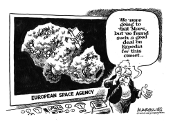 LANDING ON A COMET by Jimmy Margulies