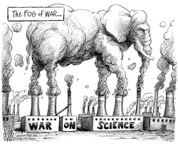 WAR ON SCIENCE by Adam Zyglis