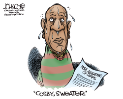 COSBY SWEATER  by John Cole
