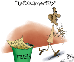 OBAMA TRASHES CONSTITUTION  by Gary McCoy