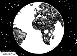 DEADLY AFRICA by Bill Schorr