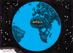 DEADLY AFRICA  by Bill Schorr