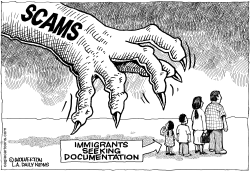 IMMIGRATION SCAMS by Monte Wolverton
