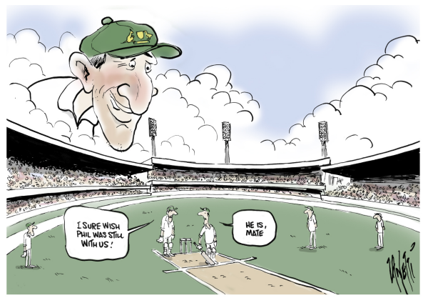 Politicalcartoons.com - Vale Phillip Hughes Cricketer