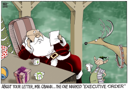 EXECUTIVE ORDER TO THE NORTH POLE,  by Randy Bish