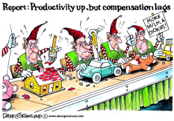 PRODUCTIVITY AND PAY by Dave Granlund