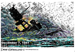PEARL HARBOR TRIBUTE by Dave Granlund