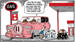 GAS PRICES by Bob Englehart