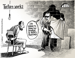 THE USA AND TORTURE by Patrick Chappatte