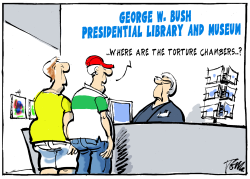 BUSH LIBRARY AND MUSEUM by Tom Janssen