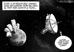 PICTURES FROM PLUTO by Nate Beeler