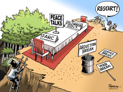 COLOMBIA PEACE TALKS by Paresh Nath