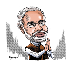 INDIA’S PM NARENDRA MODI  by Paresh Nath