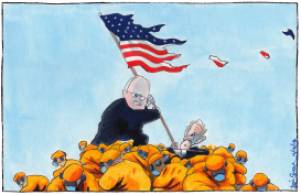 CHENEY CLAIMS BUSH KNOWLEDGE OF CIA TORTURE by Iain Green