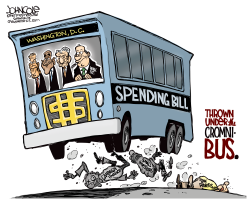 UNDER THE CROMNIBUS  by John Cole