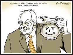 CHENEY PERKS UP TORTURE by J.D. Crowe