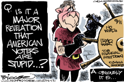 STUPID VOTERS by Milt Priggee