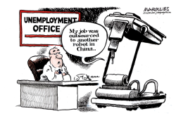 ROBOTS IN THE WORKFORCE  by Jimmy Margulies