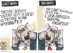 TORTURE AND CUBA  by Pat Bagley