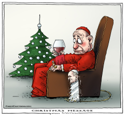 CHRISTMAS MESSAGE FROM THE POPE by Joep Bertrams