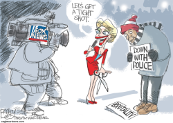 INCITEMENT TO VIOLENCE  by Pat Bagley