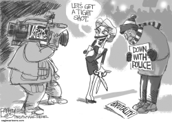 INCITEMENT TO VIOLENCE by Pat Bagley