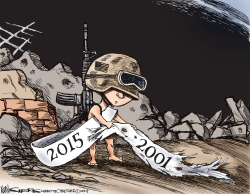 2015 ONGOING WAR by Kevin Siers